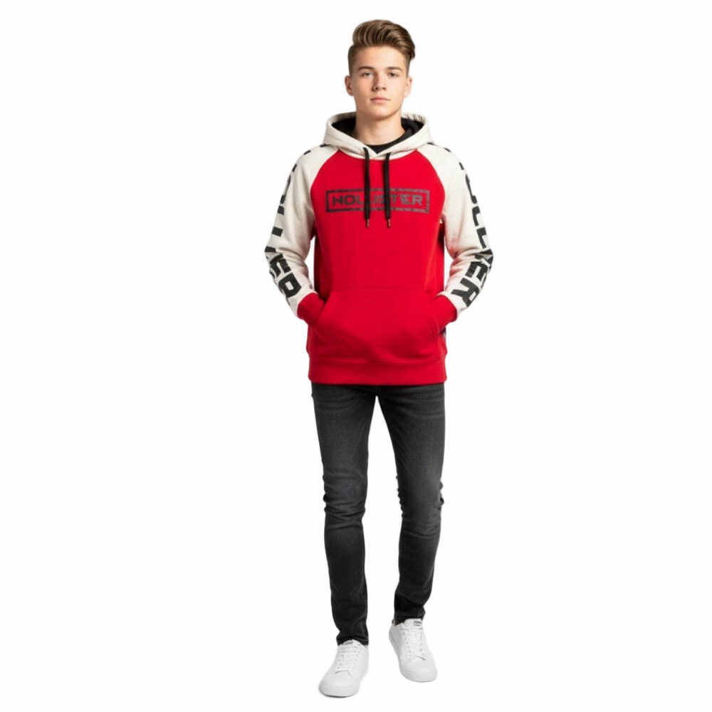Hollister Athletic Activewear Sweats Hoodie Sweatshirt Loungewear Men Small